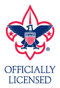 Officially licensed by the Boy Scouts of America Logo